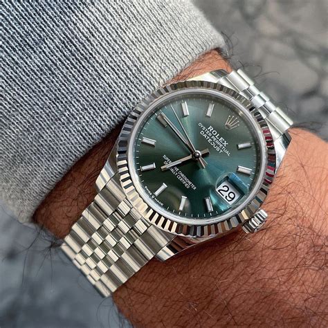 2022 rolex datejust 41|rolex datejust 41mm green dial.